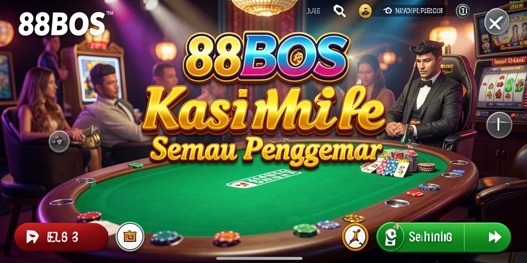 Gameplay menarik dari aplikasi Kasino 88BOS yang mengasyikkan.