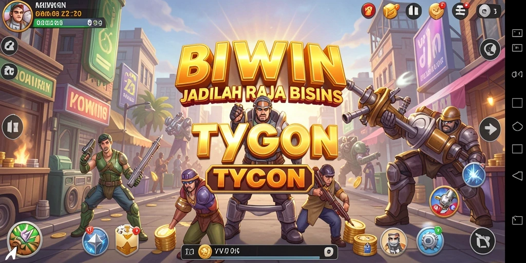 Screenshot menunjukkan gameplay menarik dan dinamis dari BIWIN.