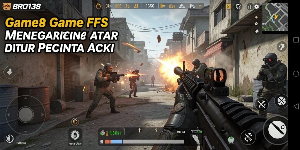 Tangkapan layar menunjukkan aksi intens di dalam game BRO138.