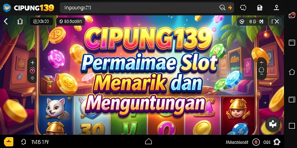 Tampilan gameplay CIPUNG138 yang menarik dan penuh warna.
