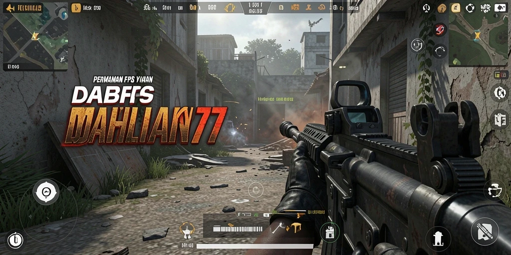 Tampilan gameplay intens di DAHLIA77 dengan pertempuran seru.