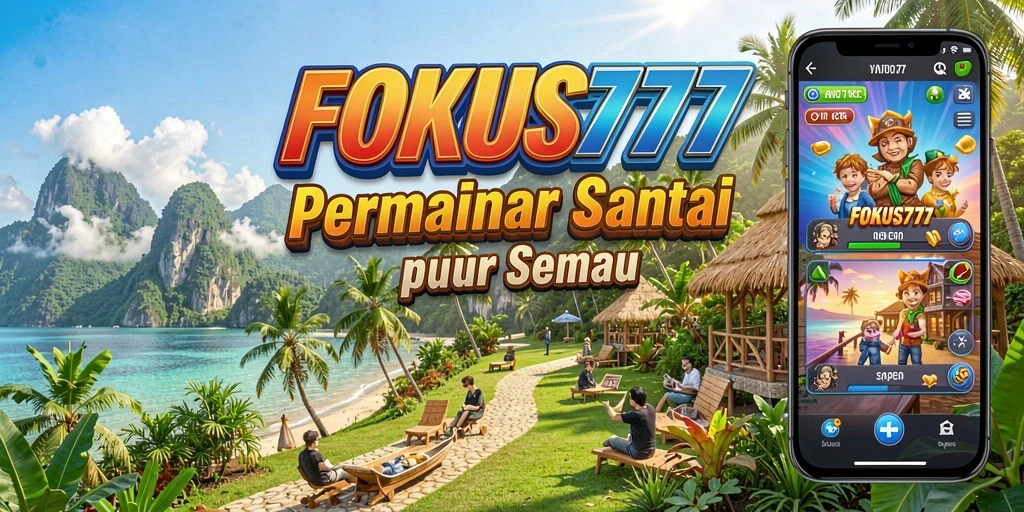 Tampilan gameplay menarik dari FOKUS777 yang penuh warna.