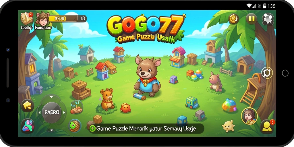 Tampilan menarik dari gameplay GOGO77 yang menantang.