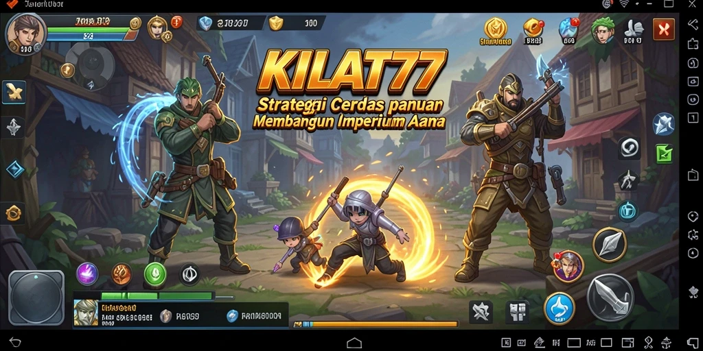 Gameplay menegangkan KILAT77 dengan strategi SLG.