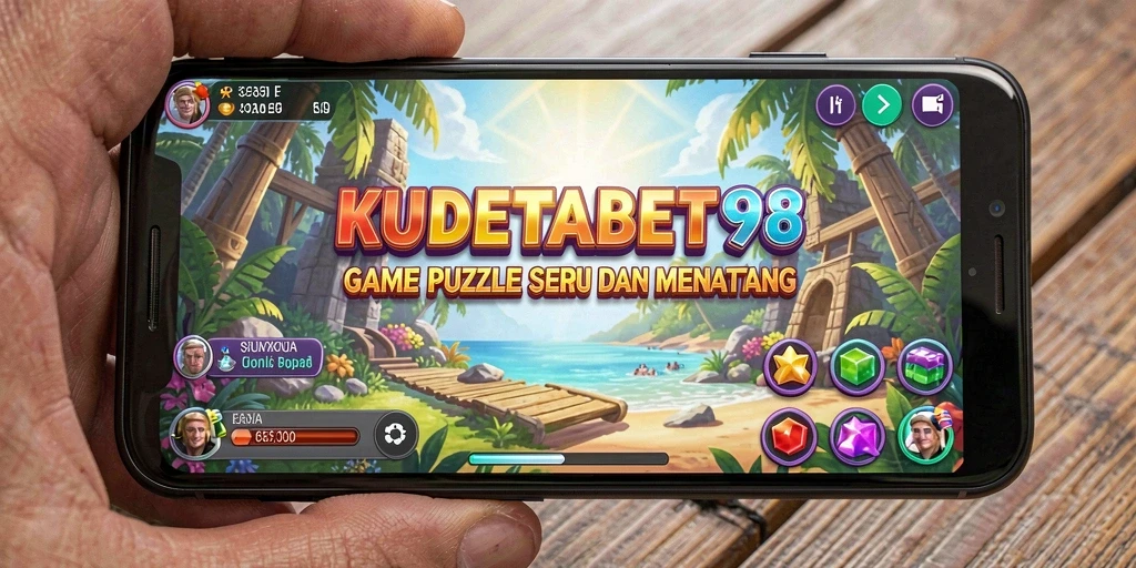 Tampilan gameplay KUDETABET98 dengan berbagai teka-teki menantang.