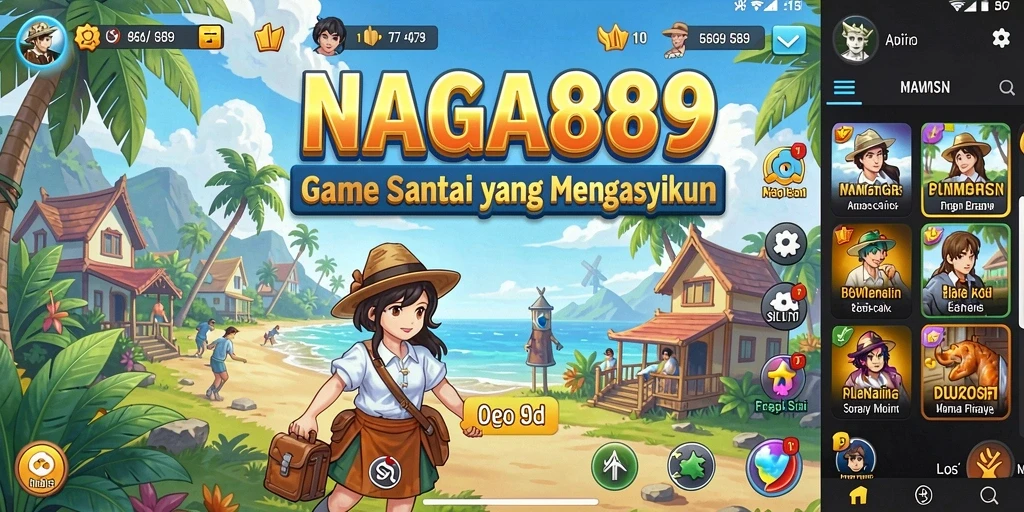 Tampilan gameplay NAGA889 yang seru dan mengasyikkan.