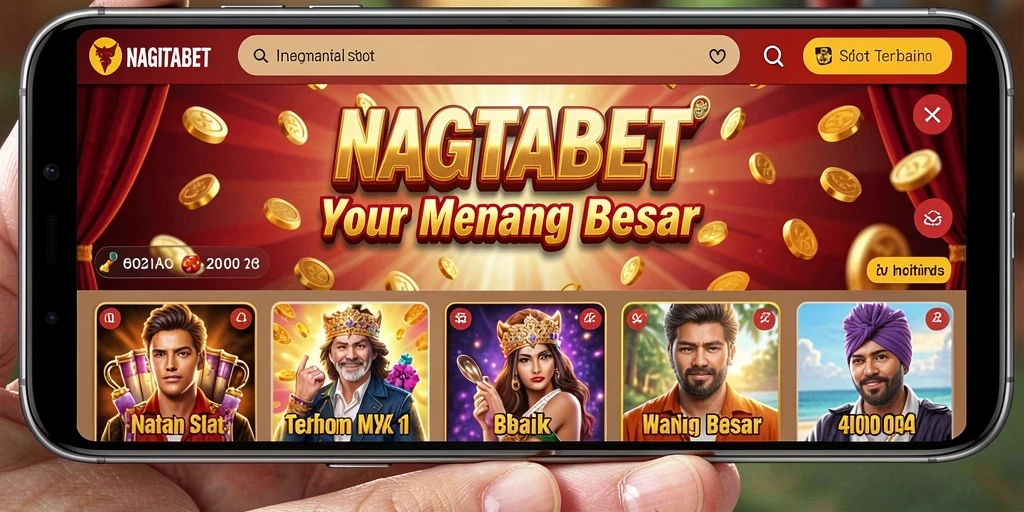 Tampilan menarik dari gameplay Slot NAGITABET yang seru.