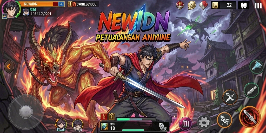 Gameplay menarik dan grafis memukau dalam NEWIDN.