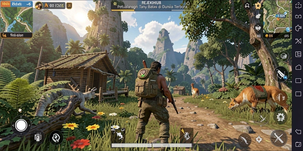 Gameplay seru dan visual menakjubkan di dunia Open World.