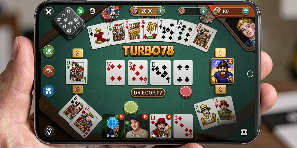 Tampilan gameplay menarik dari TURBO78 yang menggoda.