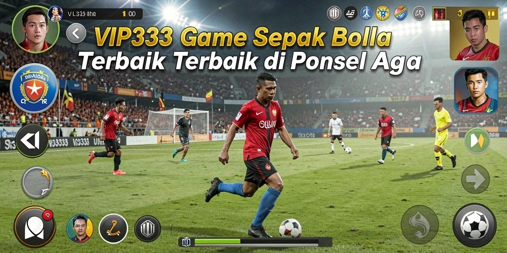 Gameplay menarik di VIP333 dengan aksi sepak bola seru.